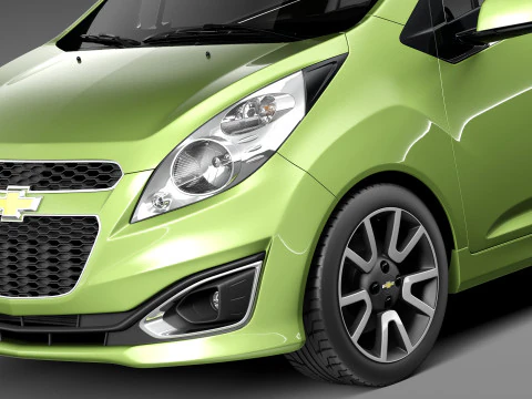 Chevrolet Spark 2012 3D Model