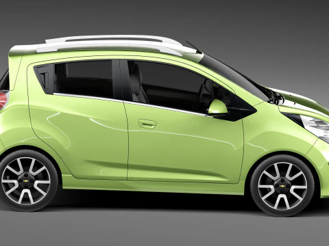Chevrolet Spark 2012 3D Model