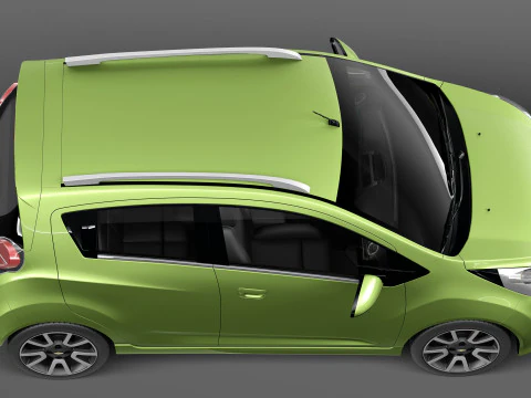Chevrolet Spark 2012 3D Model