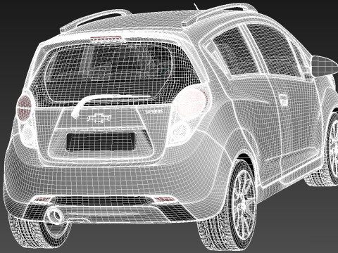 Chevrolet Spark 2012 3Dモデル