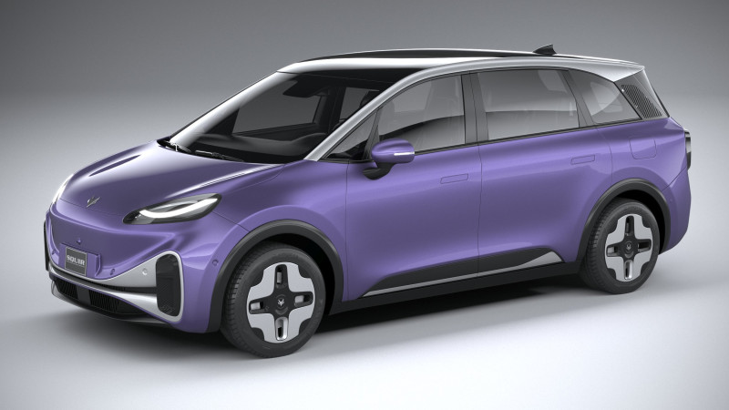 BAIC ArcFox Kaola 2024 3D 模型 .c4d .max .obj .3ds .fbx .stl .blend 