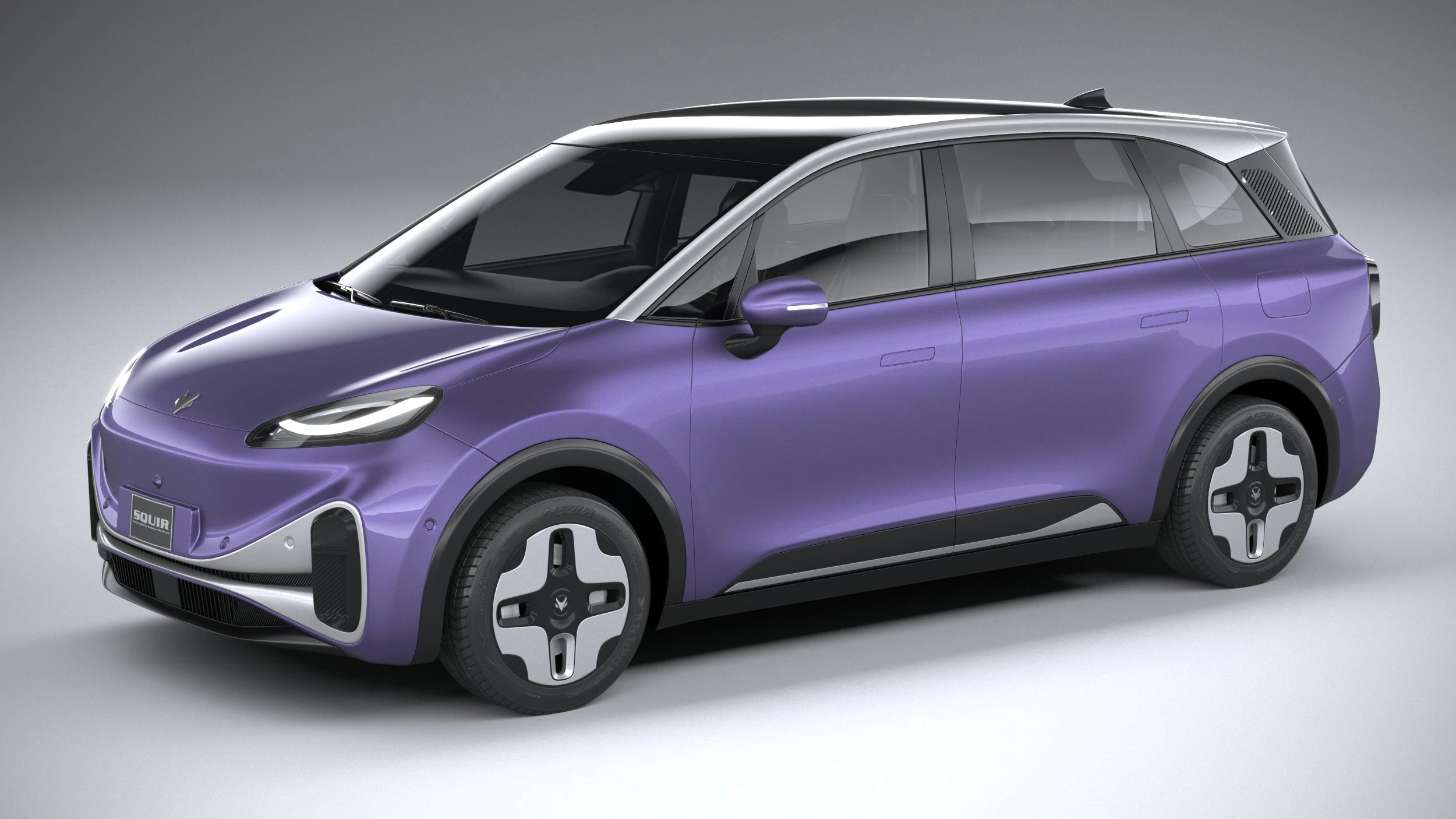 BAIC ArcFox Kaola 2024 3D Model .c4d .max .obj .3ds .fbx .stl .blend 