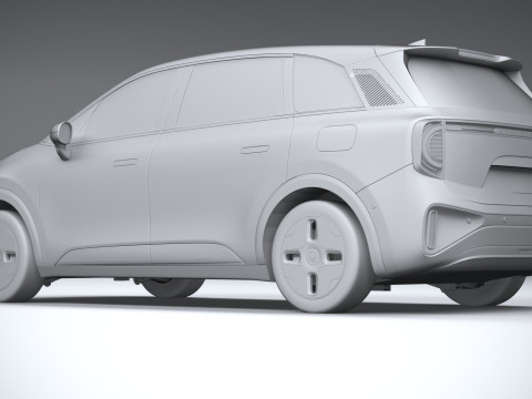 BAIC ArcFox Kaola 2024 3D 模型
