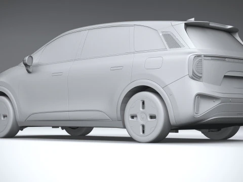 BAIC ArcFox Kaola 2024 3D Model