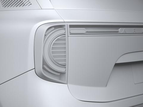 BAIC ArcFox Kaola 2024 3D 模型