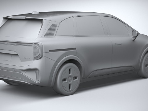 BAIC ArcFox Kaola 2024 3D 模型