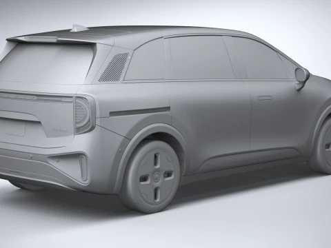 BAIC ArcFox Kaola 2024 3D Model
