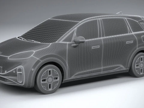 BAIC ArcFox Kaola 2024 3D Model