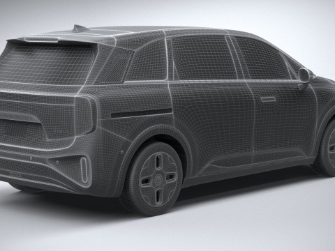 BAIC ArcFox Kaola 2024 3D 模型