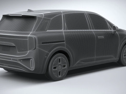 BAIC ArcFox Kaola 2024 3D Model