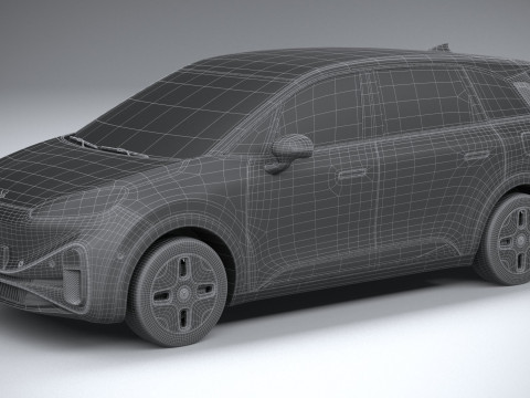 BAIC ArcFox Kaola 2024 3D 模型