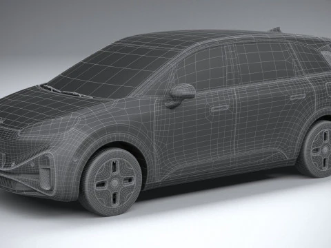 BAIC ArcFox Kaola 2024 3D Model