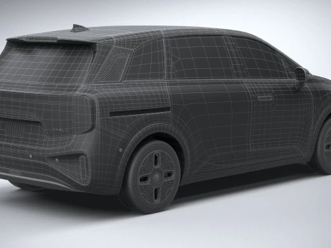 BAIC ArcFox Kaola 2024 3D Model