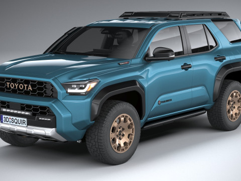 Toyota 4runner Trailhunter 2025 3D Model