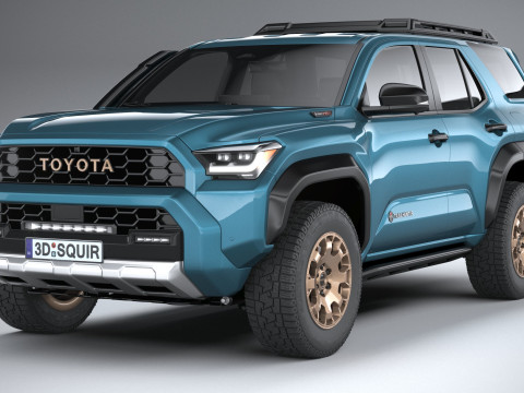 Toyota 4runner Trailhunter 2025 3D Model