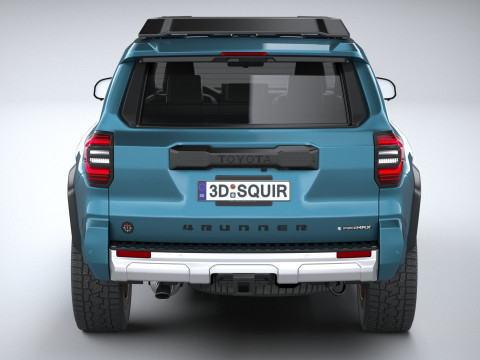 Toyota 4runner Trailhunter 2025 3D Model