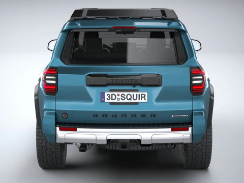 Toyota 4runner Trailhunter 2025 3D Model