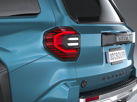 Toyota 4runner Trailhunter 2025 3D Model