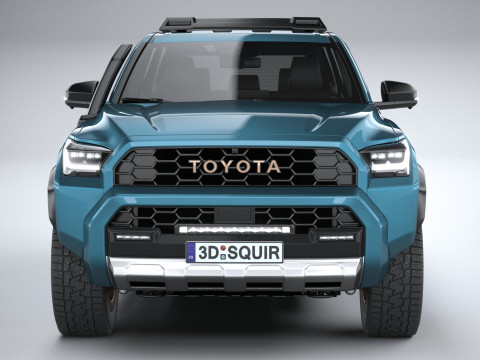 Toyota 4runner Trailhunter 2025 3D Model
