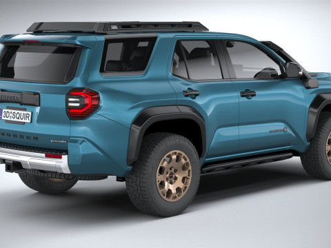 Toyota 4runner Trailhunter 2025 3D Model