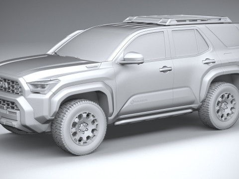 Toyota 4runner Trailhunter 2025 3D Model