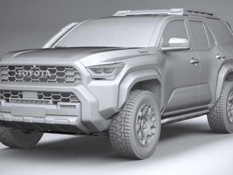 Toyota 4runner Trailhunter 2025 3D Model