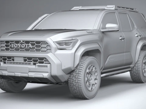 Toyota 4runner Trailhunter 2025 3D Model