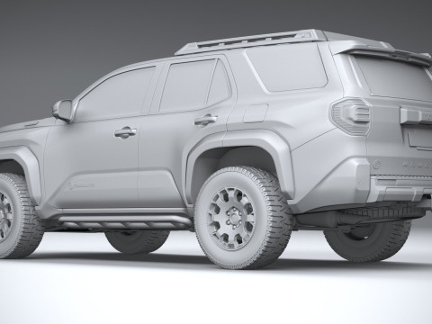 Toyota 4runner Trailhunter 2025 3D Model