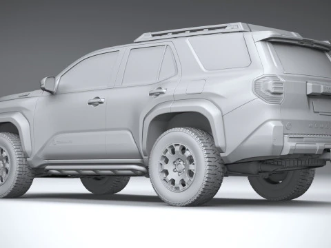 Toyota 4runner Trailhunter 2025 3D Model
