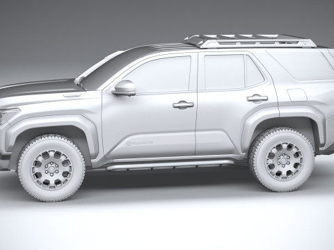 Toyota 4runner Trailhunter 2025 3D Model