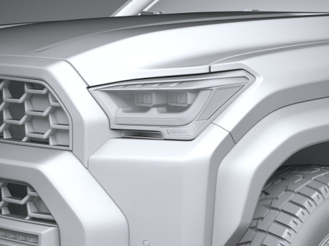 Toyota 4runner Trailhunter 2025 3D Model