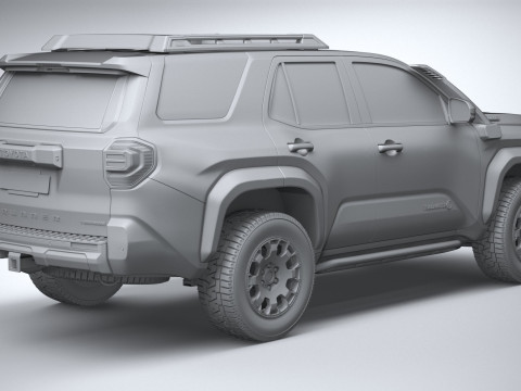 Toyota 4runner Trailhunter 2025 3D Model