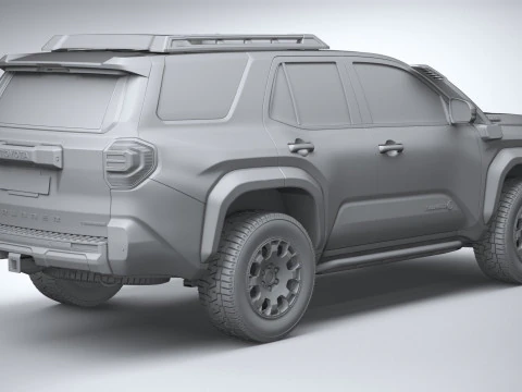 Toyota 4runner Trailhunter 2025 3D Model