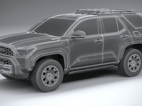 Toyota 4runner Trailhunter 2025 3D Model