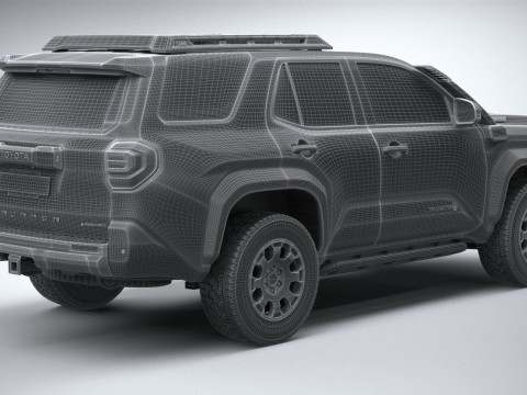 Toyota 4runner Trailhunter 2025 3D Model