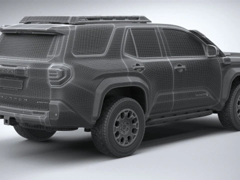 Toyota 4runner Trailhunter 2025 3D Model