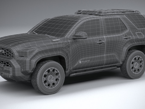 Toyota 4runner Trailhunter 2025 3D Model