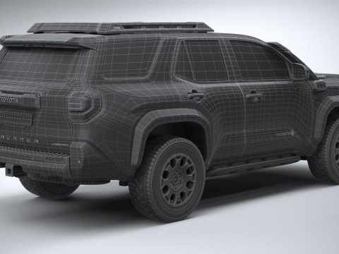 Toyota 4runner Trailhunter 2025 3D Model