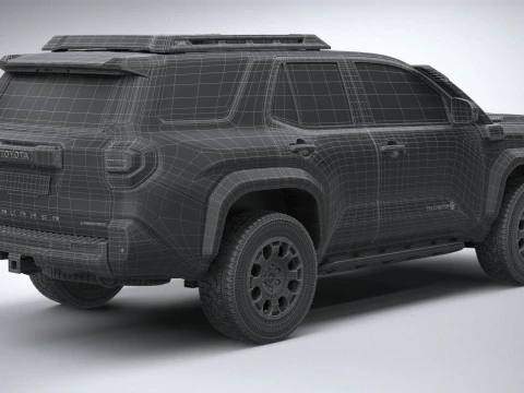 Toyota 4runner Trailhunter 2025 3D Model