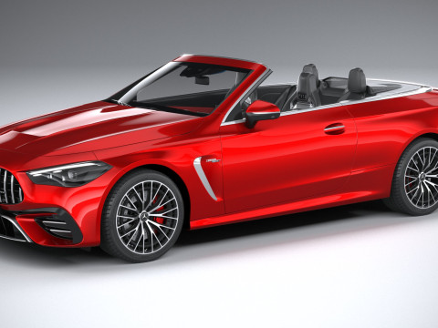 Mercedes-Benz CLE53 AMG Cabriolet 2025 3D Model