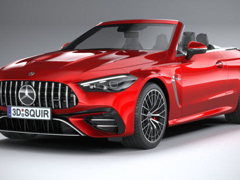 Mercedes-Benz CLE53 AMG Cabriolet 2025 Modelo 3D