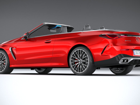 Mercedes-Benz CLE53 AMG Cabriolet 2025 Modelo 3D