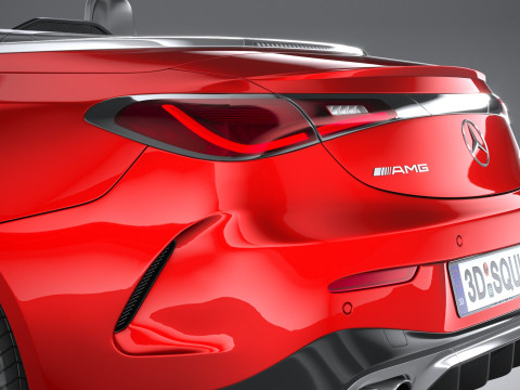 Mercedes-Benz CLE53 AMG Cabriolet 2025 Modelo 3D