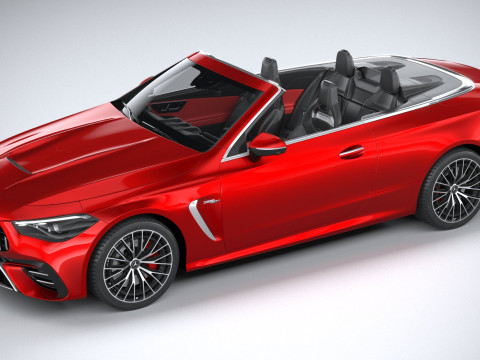 Mercedes-Benz CLE53 AMG Cabriolet 2025 Modelo 3D