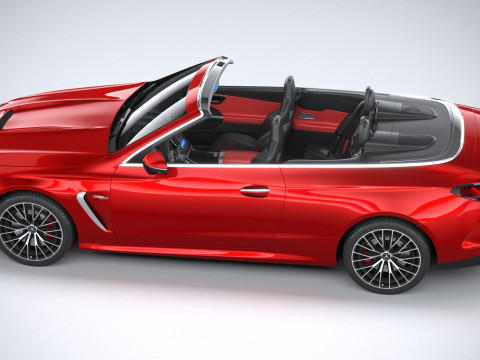 Mercedes-Benz CLE53 AMG Cabriolet 2025 Modelo 3D
