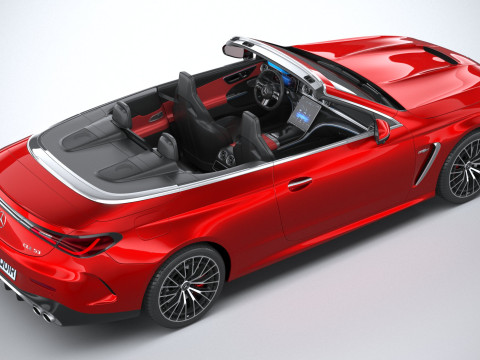Mercedes-Benz CLE53 AMG Cabriolet 2025 Modelo 3D