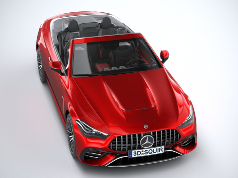 Mercedes-Benz CLE53 AMG Cabriolet 2025 Modelo 3D