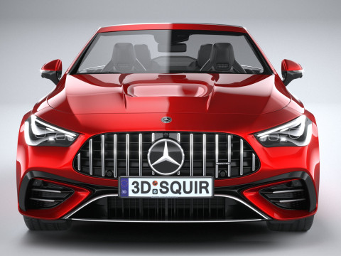 Mercedes-Benz CLE53 AMG Cabriolet 2025 Modelo 3D