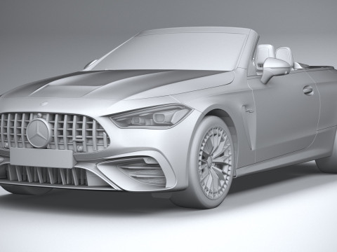 Mercedes-Benz CLE53 AMG Cabriolet 2025 Modelo 3D
