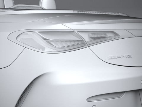 Mercedes-Benz CLE53 AMG Cabriolet 2025 Modelo 3D